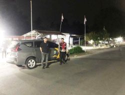 Polsek Lima Puluh Gelar Patroli Malam untuk Memelihara Kamtibmas di Wilayah Hukum