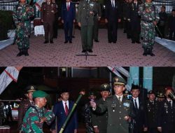 Polres Tebing Tinggi Ikuti Apel Kehormatan dan Renungan Suci Peringatan HUT ke-79 Kemerdekaan RI