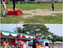 Upacara Penurunan Bendera Merah Putih Peringatan HUT Kemerdekaan RI ke-79 di Talawi Berjalan Lancar