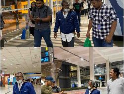 Kepulangan Abdul Wahid, Eks Napiter Kasus Jemaah Islamiah, di Bandara Kualanamu
