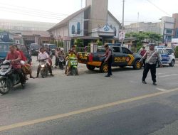 Patroli Sat Samapta Polres Batu Bara Amankan Ibadah di Dua Gereja untuk Antisipasi 3C dan Kejahatan Lainnya