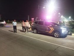 Patroli Malam Polsek Lima Puluh: Memelihara Kamtibmas di Wilayah Hukum Polres Batu Bara
