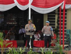 Polres Serdang Bedagai Gelar Apel Pasukan Operasi Mantap Praja Toba 2024