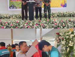 Pelepasan Atlet PON Tanah Karo ke XXI Aceh-Sumut: Waka Polres Tanah Karo Beri Motivasi