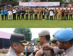 Polresta Deli Serdang Gelar Apel Pasukan Ops Mantap Praja Toba 2024