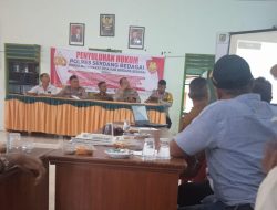 Polres Serdang Bedagai Gelar Penyuluhan Hukum Tentang Bahaya Narkoba di Desa Liberia