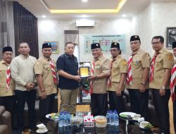 Pusbakum Kwarcab Gerakan Pramuka Deli Serdang Gelar Audensi dengan Kajari DS, Bahas Kolaborasi Hukum dan Edukasi