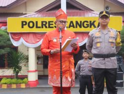 Pj Bupati Langkat Pimpin Apel Pasukan Operasi HATRA TOBA 2024 untuk Pengamanan PON XXI