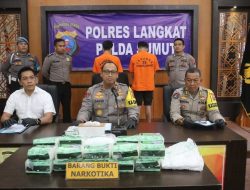 Kapolres Langkat Ungkap 20 Kg Sabu dalam Sebulan, Dua Pelaku Ditangkap