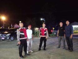 Polsek Indrapura Laksanakan Patroli Malam Antisipasi Balap Liar, Begal, dan Tawuran di Wilayah Hukum Polsek Indrapura