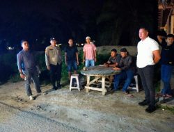 Patroli Malam Polsek Indrapura: Antisipasi Balap Liar, Begal, dan Tawuran di Wilayah Hukum Polres Batu Bara