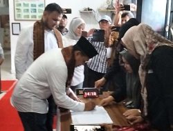 Polres Batubara Gelar Pengamanan di Kantor KPU Kabupaten Batubara