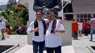 ABDI dan Tim Lakukan Doa Bersama di Rumah Pengasingan Bung Karno Sebelum Mendaftar ke KPU Karo