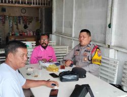 Polsek Lima Puluh Gelar Cooling System Pasca Pilkada di Lingkungan V, Kabupaten Batubara