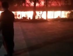 Diduga Korsleting Listrik, Gedung SLTP Negeri 20 Dilalap Api