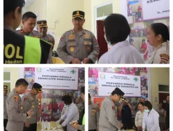 Berikan Contoh Kepada Anggota, Kapolres Langkat Ikut Tes Urine