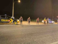 Polres Batubara Gelar Patroli Malam Antisipasi Balap Liar dan Tawuran