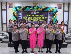 Polres Serdang Bedagai Rayakan HUT Polwan ke-76 dengan Penuh Khidmat