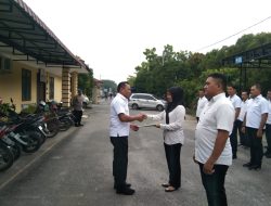 Kasatreskrim Polres Serdang Bedagai Beri Penghargaan dan Tali Asih kepada Personel Berprestasi dan Berduka