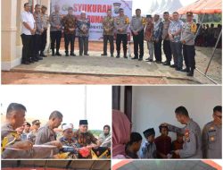 Kapolres Labusel Gelar Syukuran Peresmian Rumah Dinas