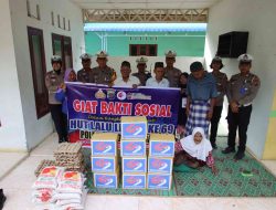 Satlantas Polres Sergai Gelar Bakti Sosial Sambut HUT ke-69 Polisi Lalu Lintas