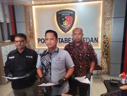 Residivis Curanmor Ditembak Timsus Jatanras Polrestabes Medan di Helvetia