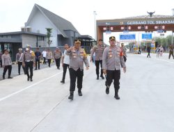 Kapolda Sumut dan Pangdam I/BB Tinjau Kesiapan Pengamanan VVIP Jelang Kunjungan Presiden Jokowi ke Pintu Tol Sinaksak