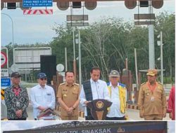 Presiden Joko Widodo Resmikan Jalan Tol Sinaksak, Tingkatkan Aksesibilitas dan Pertumbuhan Ekonomi Simalungun