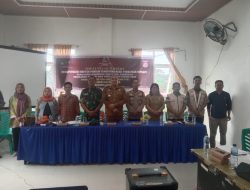 Kapolsek Bangun Hadiri Rapat Pleno Rekapitulasi DPSHP di Kecamatan Siantar
