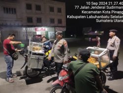 Patroli KRYD dan Blue Light di Polsek Kotapinang Cegah Kriminalitas dan Balap Liar
