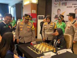 Kapolres Tanah Karo Resmi Membuka Perlombaan Catur PON XXI Aceh-Sumut di Berastagi
