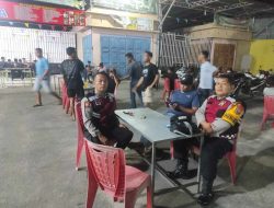 Personel Polsek Lima Puluh Gelar Patroli Malam untuk Jaga Kamtibmas