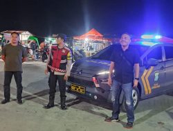 Polsek Labuhan Ruku Gelar Patroli Cegah Gangguan Kamtibmas di Beberapa Lokasi Strategis