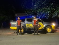 Polres Batu Bara Gelar Patroli Blue Light, Antisipasi Kejahatan Jalanan di Jalinsum