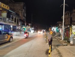Polsek Labuhan Ruku Gelar Patroli Malam, Pastikan Situasi Aman dan Kondusi