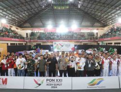 Kapolres Langkat Hadiri Pembukaan Cabor Sambo PON XXI Aceh-Sumut