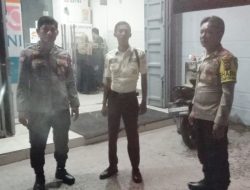 Polsek Indrapura Gelar Patroli Malam untuk Antisipasi Gangguan Kamtibmas