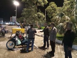 Polsek Indrapura Lakukan Patroli Malam, Antisipasi Balap Liar dan Begal
