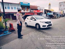 Satlantas Polres Batu Bara Gelar Pengaturan Lalu Lintas di Beberapa Titik, Tekan Pelanggaran dan Kecelakaan