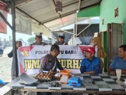 Satlantas Polres Batu Bara Gelar “Jumat Curhat” Bersama Komunitas Supir Angkot