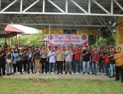 Kapolres Sergai AKBP Jhon Hery Rakutta Sitepu Gelar Coffee Morning Bersama Insan Pers Polres Sergai