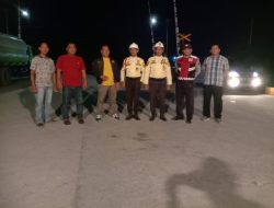Polsek Medang Deras Laksanakan Patroli Malam, Antisipasi Kejahatan dan Premanisme di Wilayah Hukum