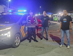 Polsek Labuhan Ruku Gelar Patroli Malam, Pastikan Situasi Aman dan Kondusif di Wilayah Hukum Polres Batu Bara
