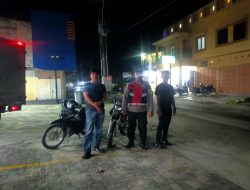 Polsek Medang Deras Gelar Patroli Malam, Antisipasi Kejahatan di Wilayah Hukum