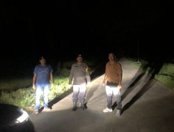 Personel Polsek Lima Puluh Gelar Patroli Malam, Pastikan Situasi Kamtibmas Aman dan Kondusif