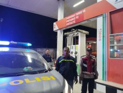 Personel Polsek Labuhan Ruku Gelar Patroli Malam, Amankan Wilayah Hukum dari Potensi Gangguan Kamtibmas