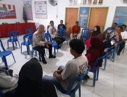 Bhabinkamtibmas Polres Sergai Gelar Kegiatan Jum’at Curhat dan Cooling System di Desa Lubuk Rotan