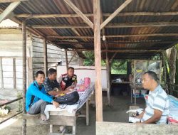 Polsek Kotapinang Lakukan Giat Sambang dan Sosialisasi Jelang Pilkada 2024 di Desa Simatahari