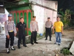 Polsek Medang Deras Gelar Patroli Malam untuk Antisipasi Kejahatan dan Premanisme