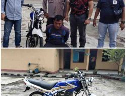 Polsek Serbalawan Berhasil Ungkap Kasus Pencurian Motor, Pelaku Ditangkap Lewat Jualan di Facebook